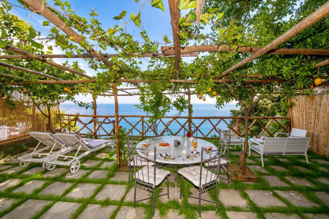 Villa Briganti Seaview Terrace Positano Exterior foto